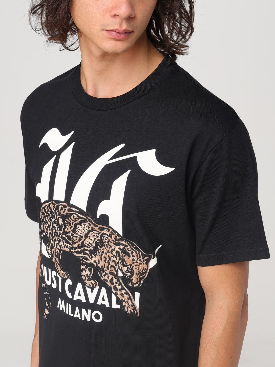 JUST CAVALLI T-SHIRT: T-shirt men Just Cavalli, Black - Img 3