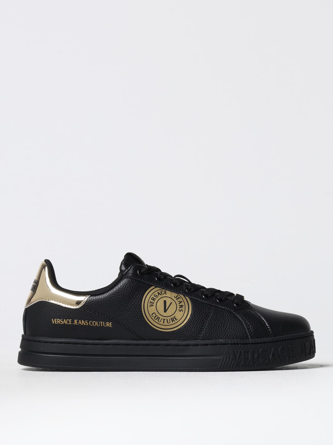 VERSACE JEANS COUTURE SNEAKERS: Sneakers herren Versace Jeans Couture, Gold - Img 1