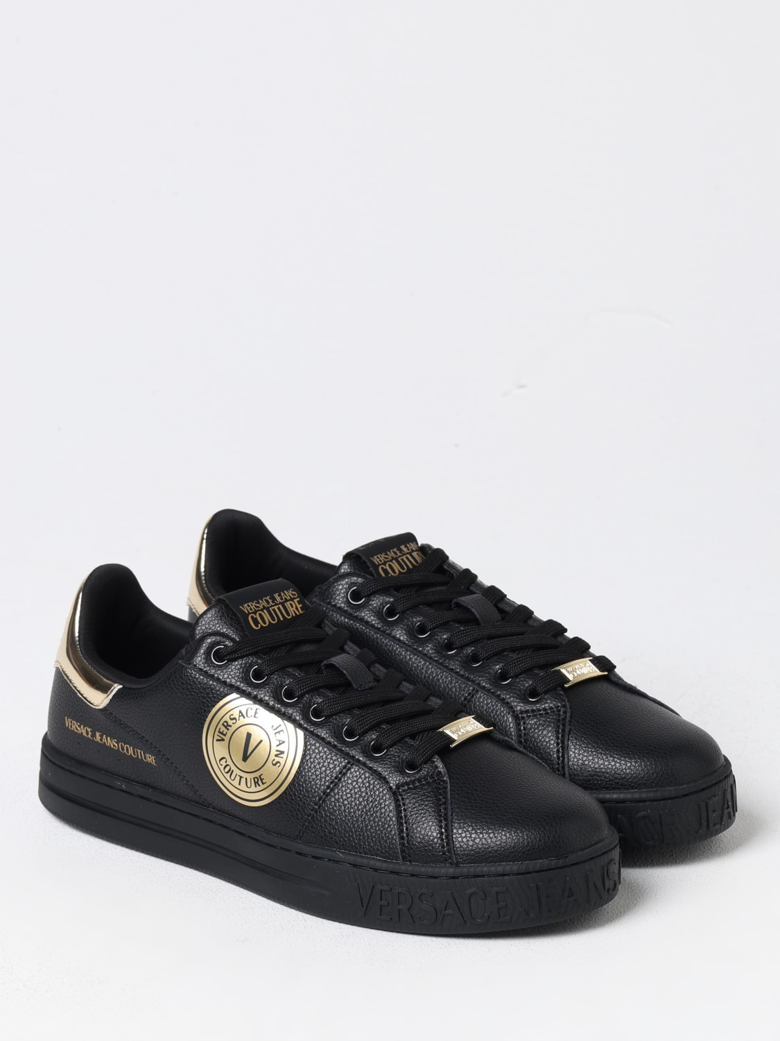 VERSACE JEANS COUTURE SNEAKERS: Sneakers herren Versace Jeans Couture, Gold - Img 2