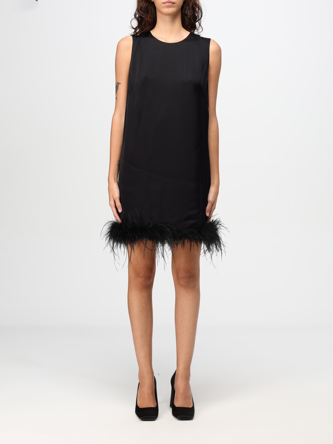 TWINSET DRESS: Dress woman Twinset, Black - Img 1