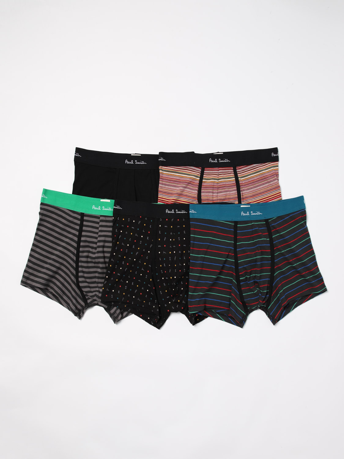 Giglio Set 5 boxer Paul Smith in cotone stretch