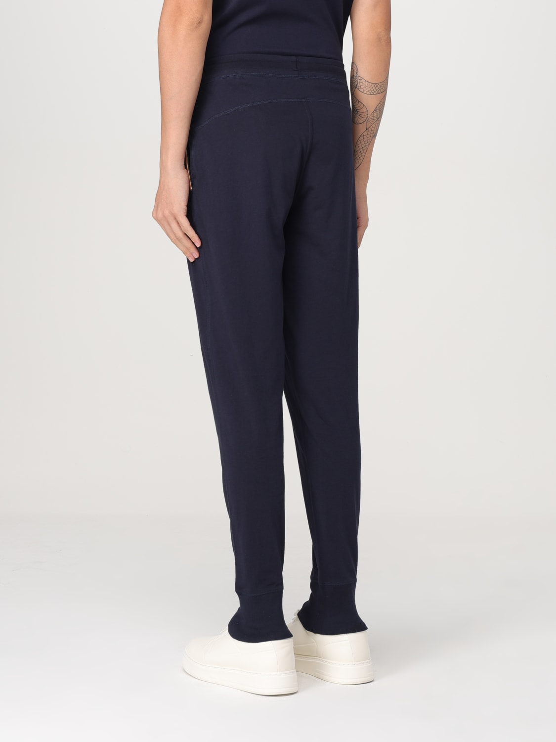 PAUL SMITH PANTALONE: Pantalone Paul Smith in jersey di cotone , Blue - Img 3