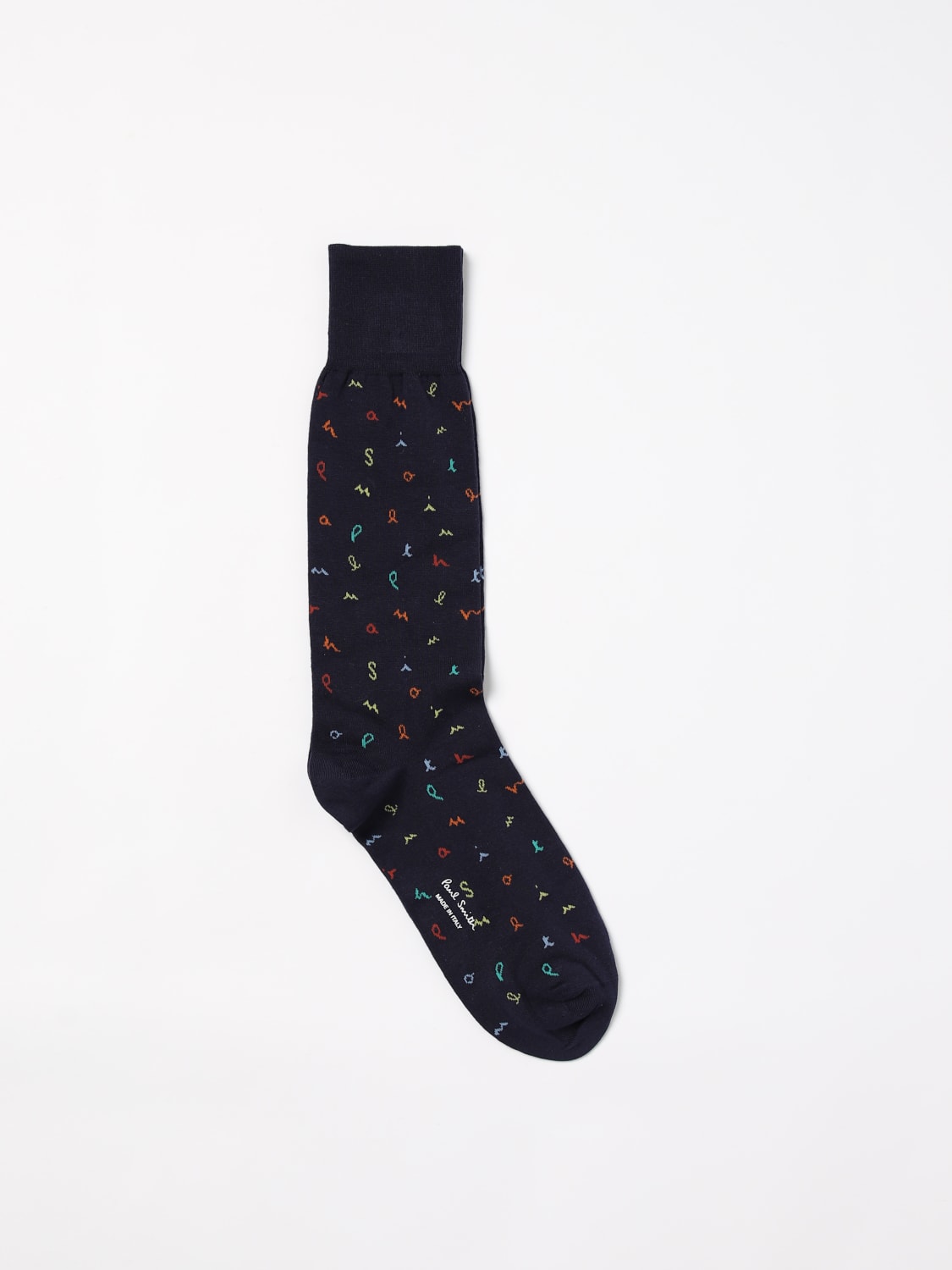 Giglio Calze Paul Smith in cotone stretch con logo jacquard