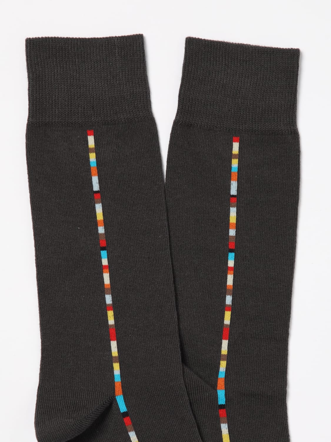 PAUL SMITH CHAUSSETTES: Chaussettes homme Paul Smith, Vert Militaire - Img 2