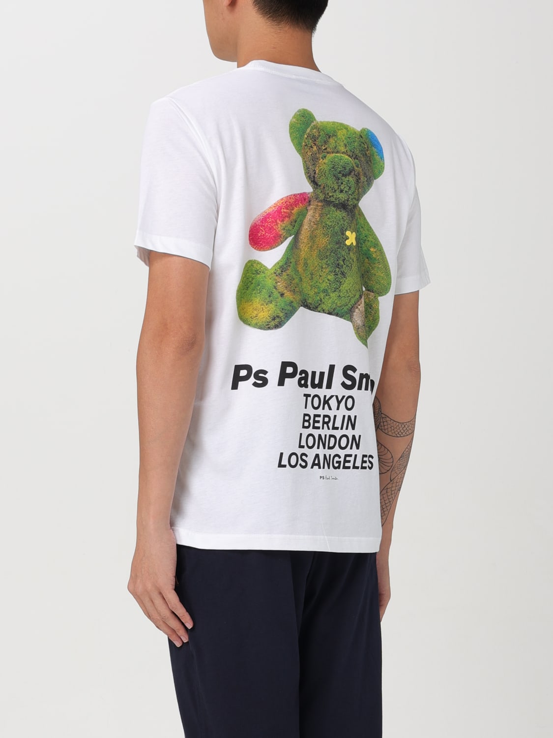 PS PAUL SMITH T-SHIRT: T-shirt herren Ps Paul Smith, Weiß - Img 2