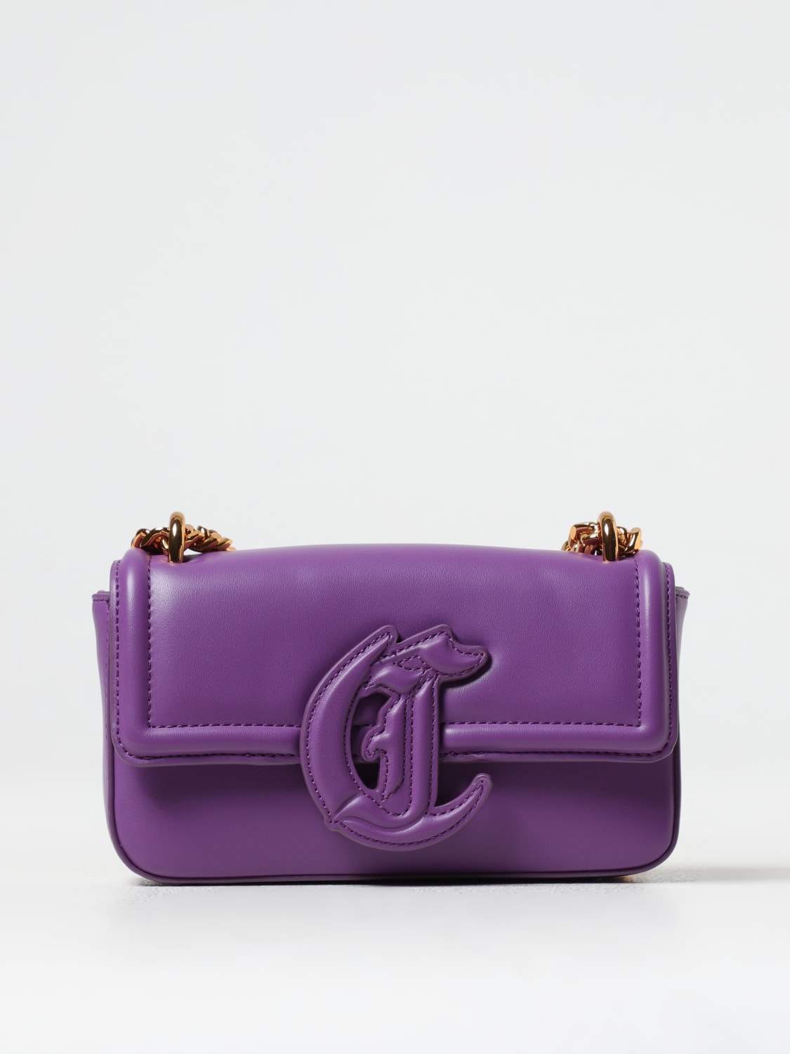 JUST CAVALLI MINI BAG: Crossbody bags woman Just Cavalli, Violet - Img 1