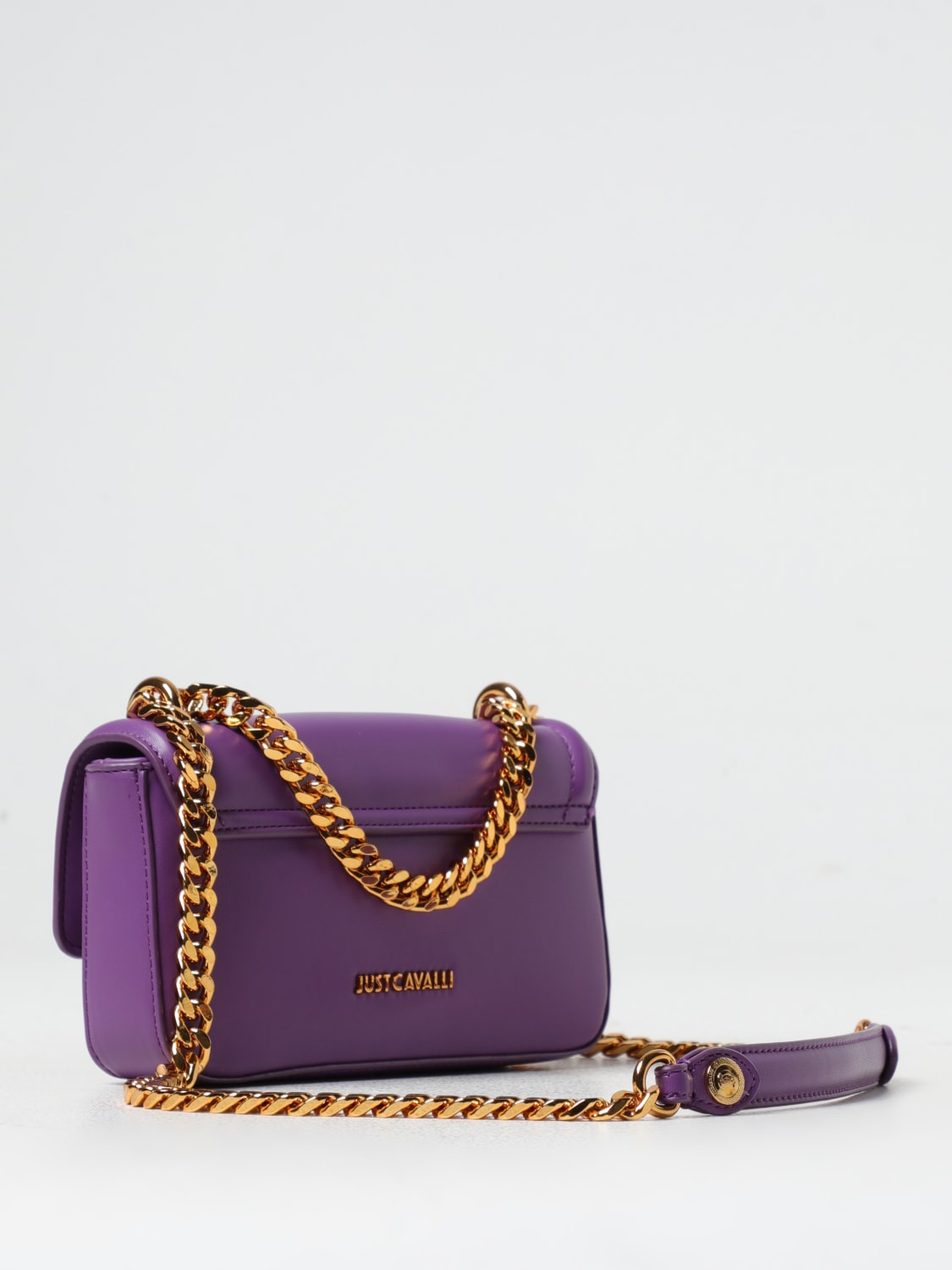 JUST CAVALLI MINI BAG: Crossbody bags woman Just Cavalli, Violet - Img 2