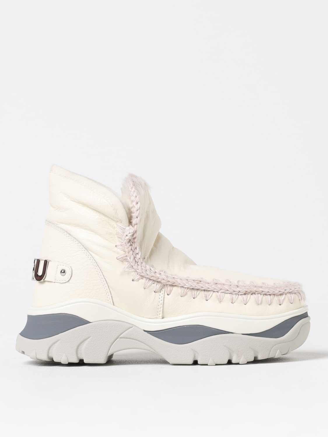 Giglio Sneakers Chunky Eskimo Mou in pelle