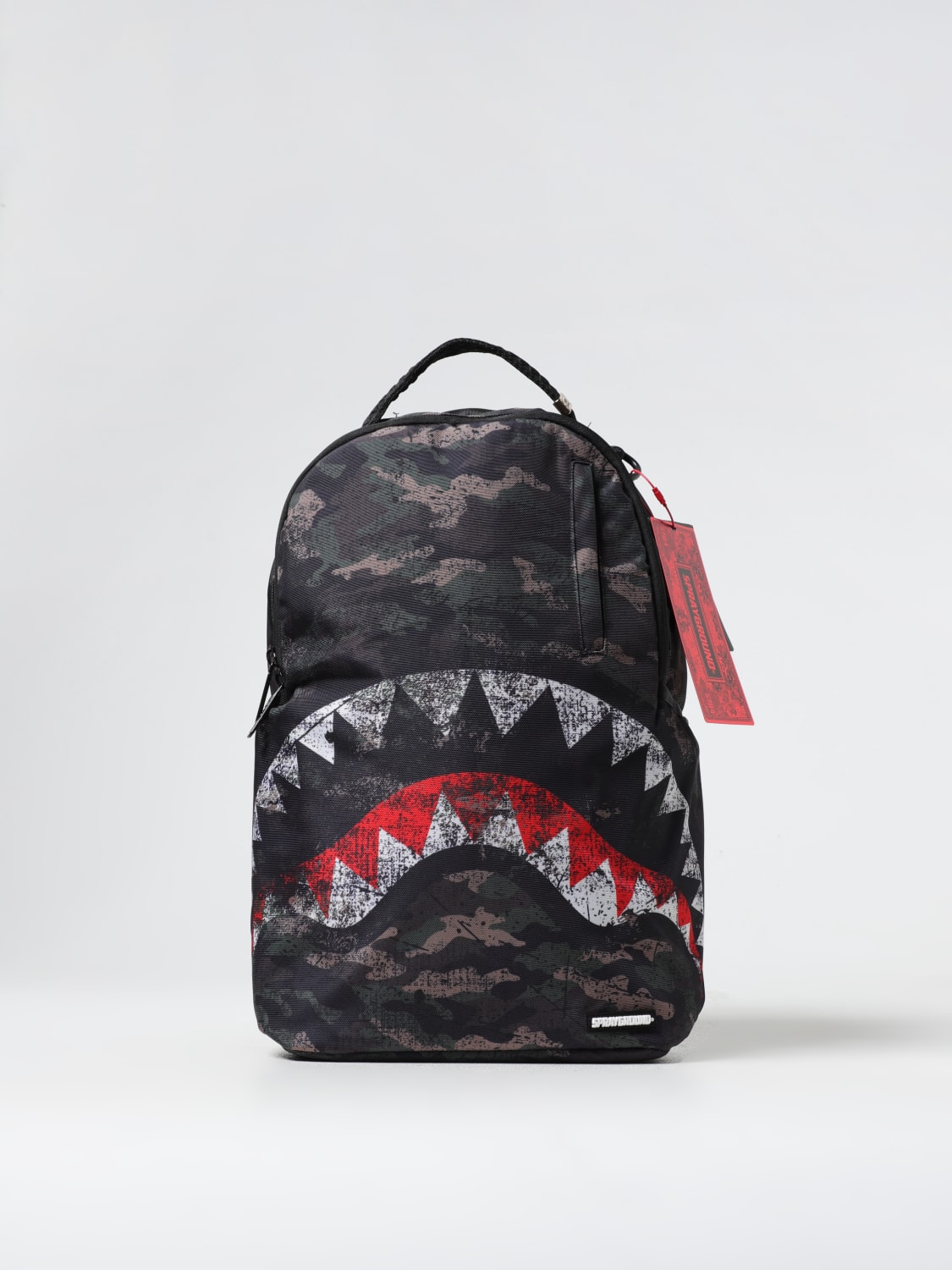 Giglio Zaino De Santis Inverted Sprayground in nylon stampa camouflage