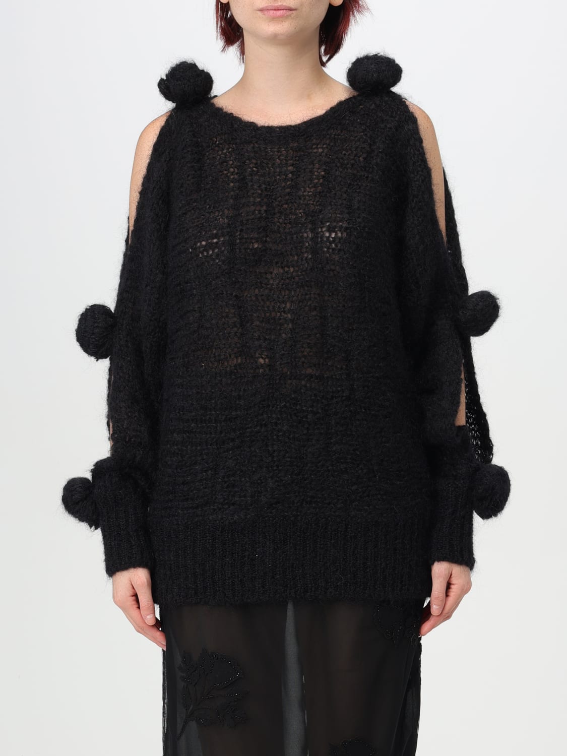 BLUMARINE SWEATER: Sweater woman Blumarine, Black - Img 1