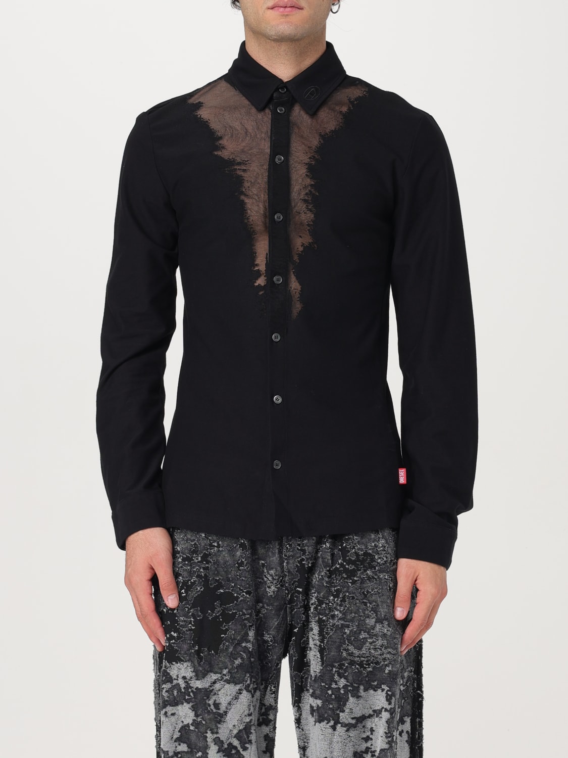 DIESEL SHIRT: Shirt men Diesel, Black - Img 1