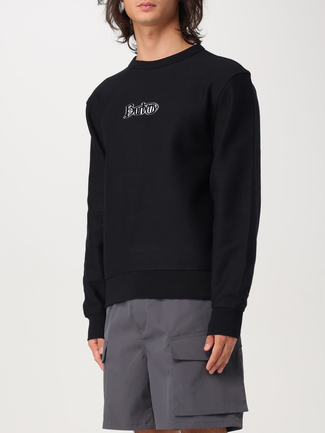 BURBERRY SWEATSHIRT: Sweater men Burberry, Black - Img 4