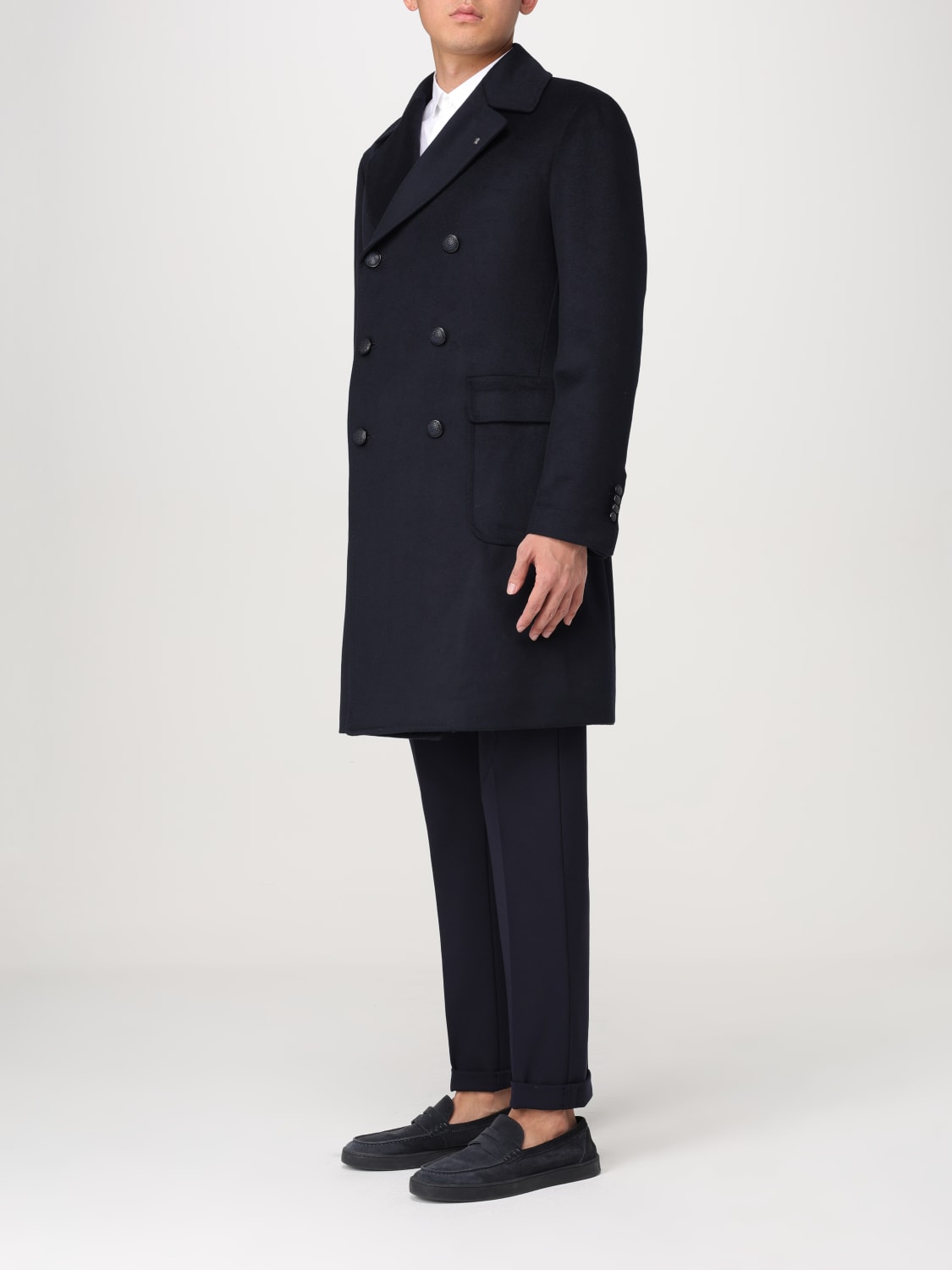 Tagliatore double breasted coat hot sale
