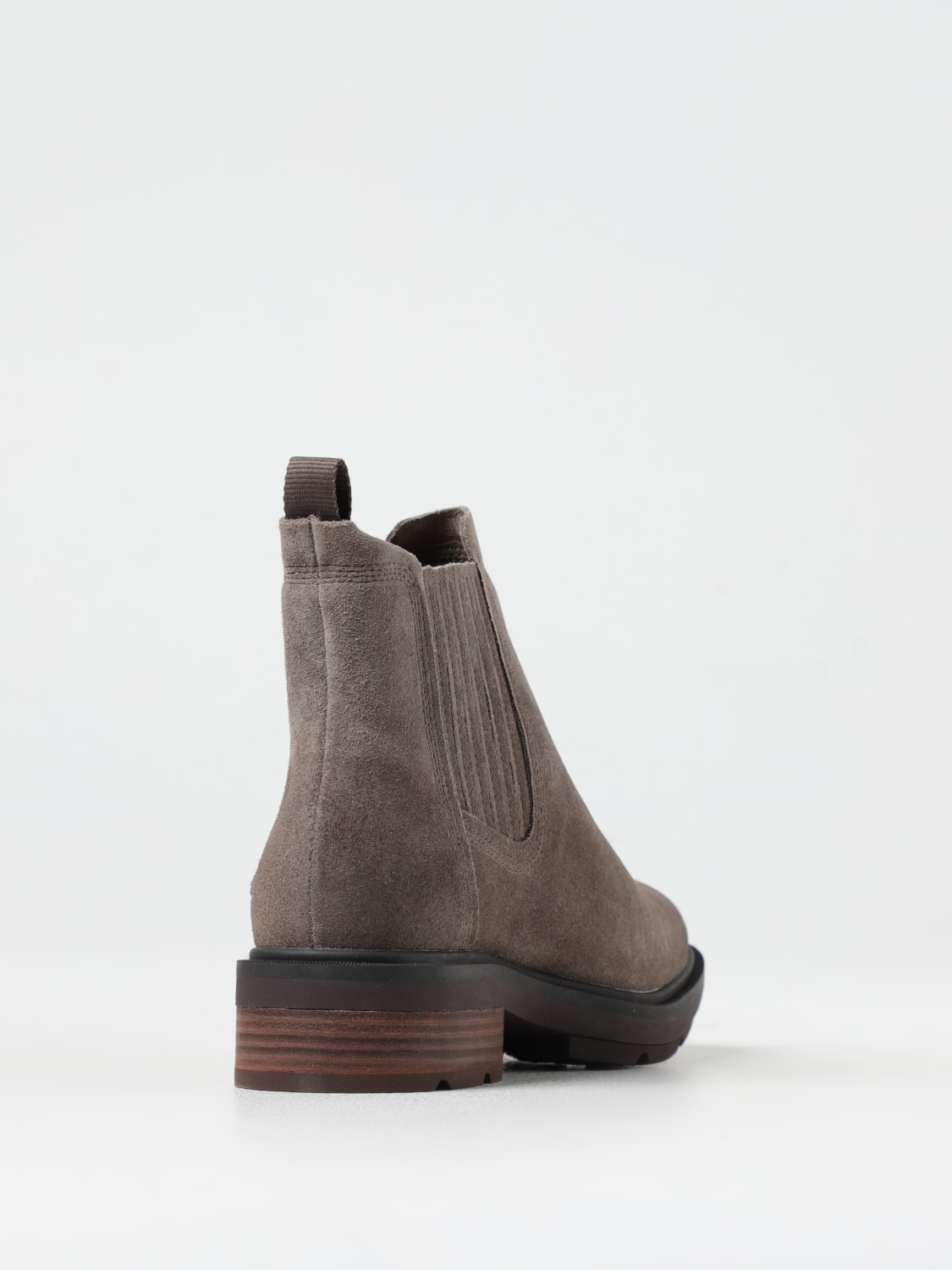 TIMBERLAND FLAT ANKLE BOOTS: Shoes woman Timberland, Brown - Img 3