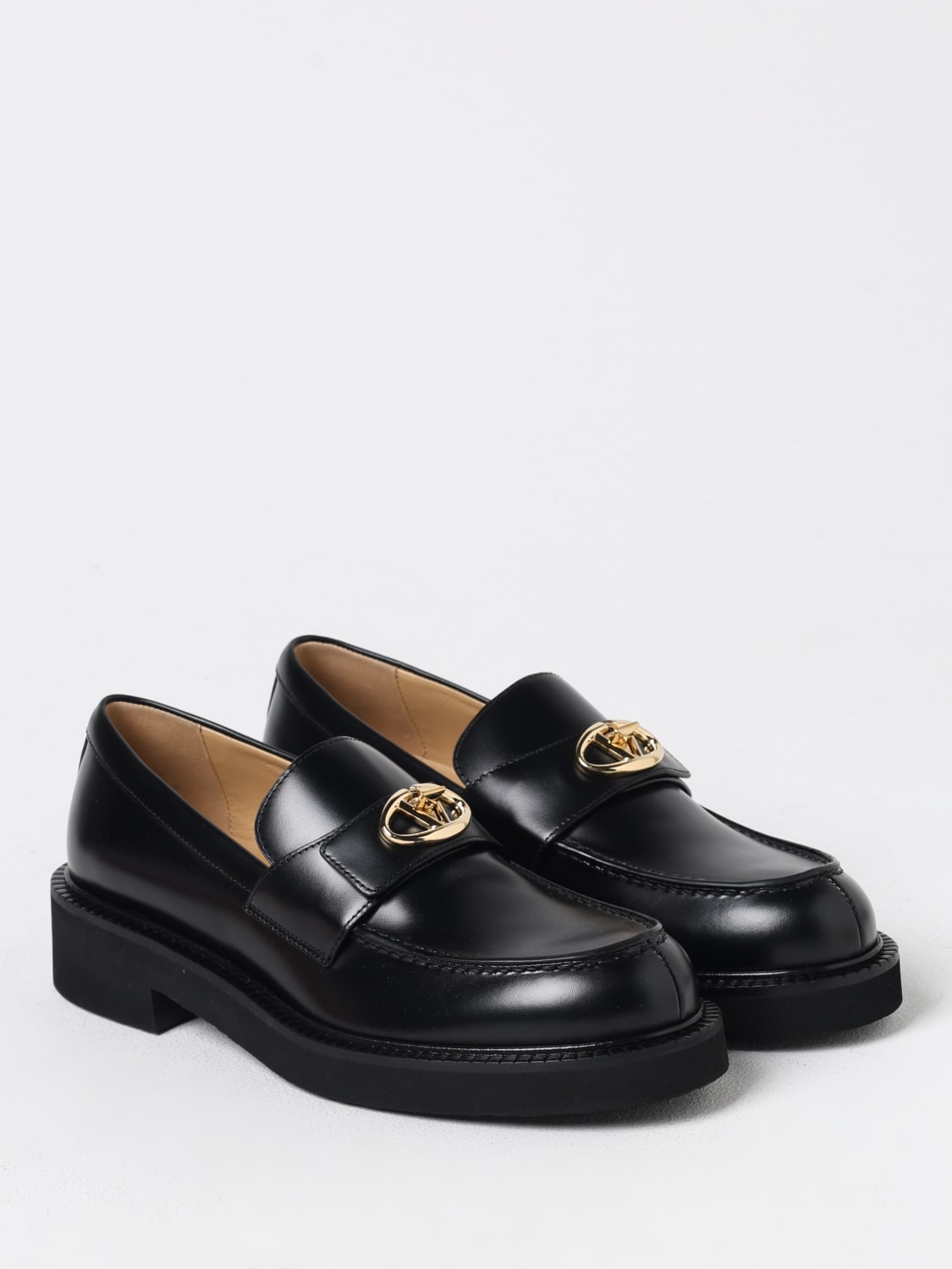 VALENTINO GARAVANI LOAFERS: Loafers woman Valentino Garavani, Black - Img 2