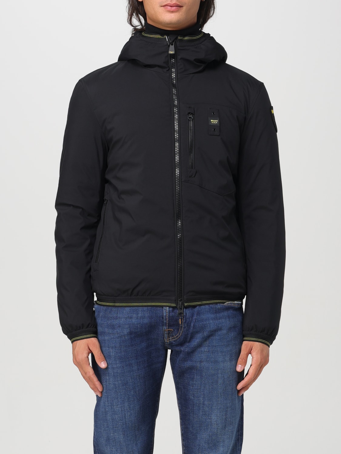 Giglio Bomber Blauer in nylon