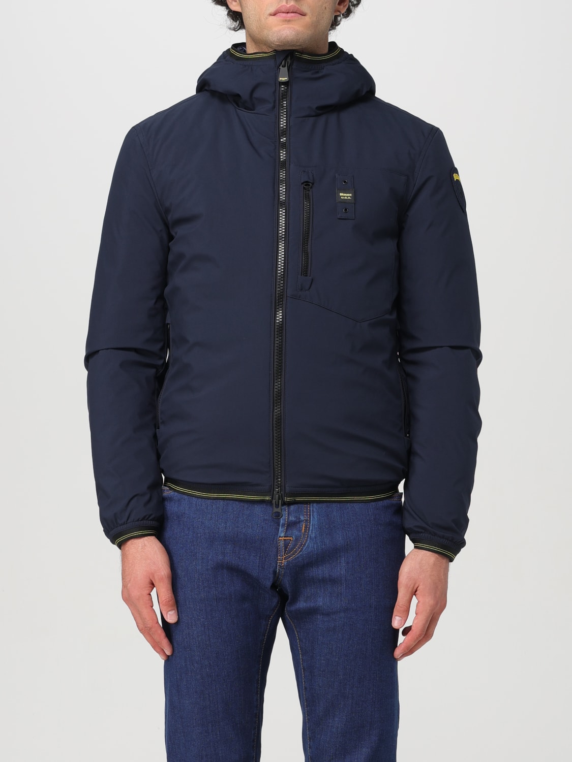 Giglio Bomber Blauer in nylon