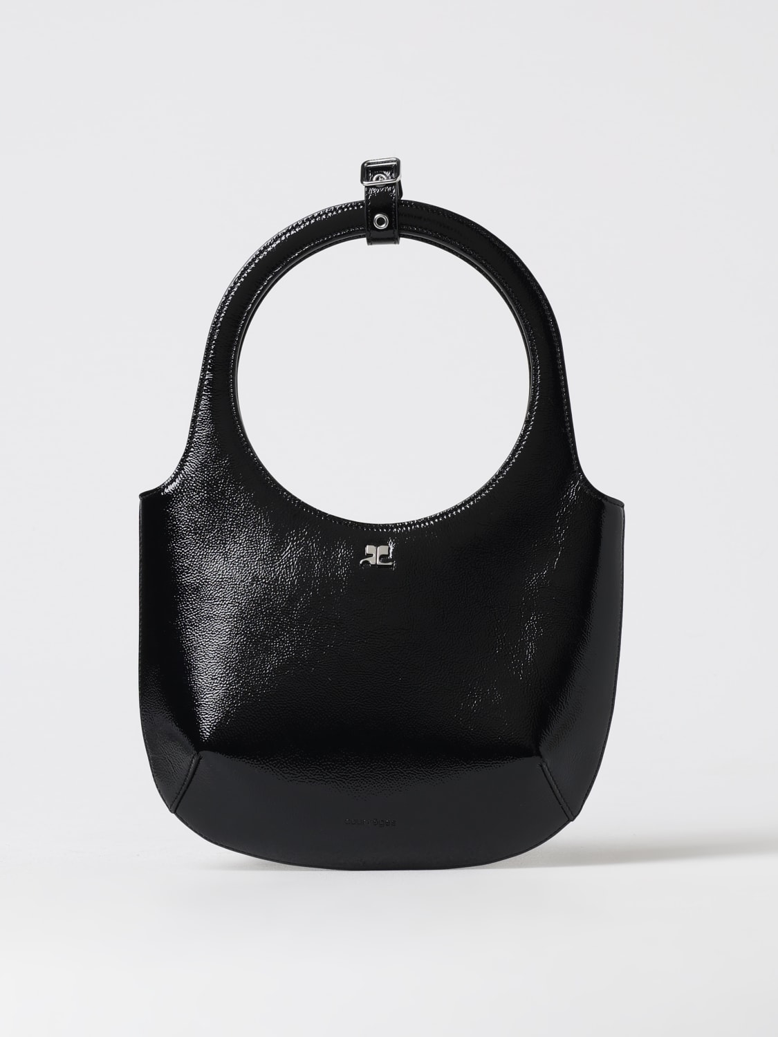 COURRÈGES BOLSO DE MANO: Bolso de mano mujer CourrÈges, Negro - Img 1