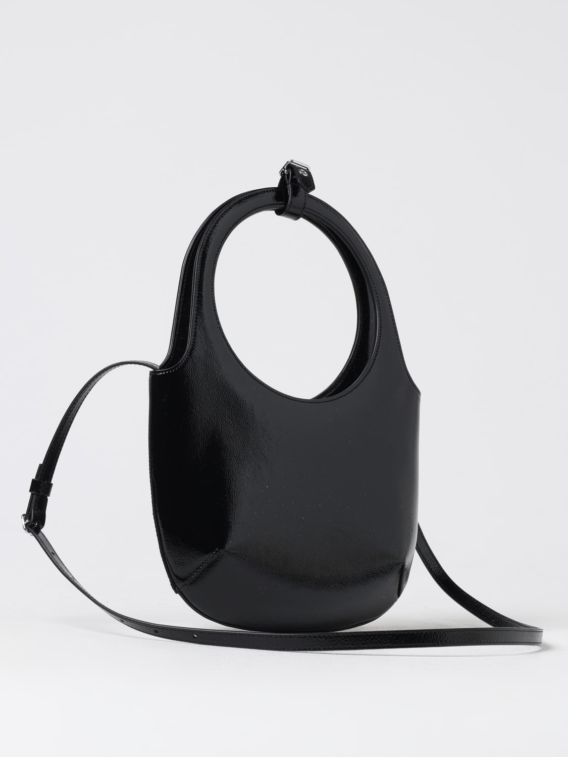 COURRÈGES BOLSO DE MANO: Bolso de mano mujer CourrÈges, Negro - Img 3