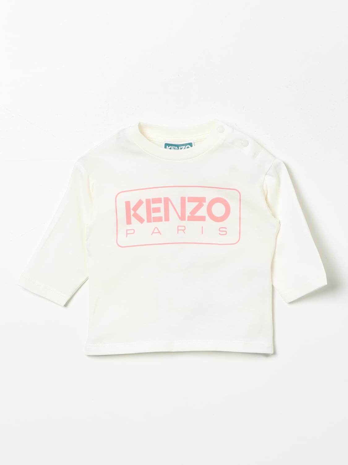 KENZO KIDS T-SHIRT: T-shirt enfant Kenzo Kids, Blanc - Img 1