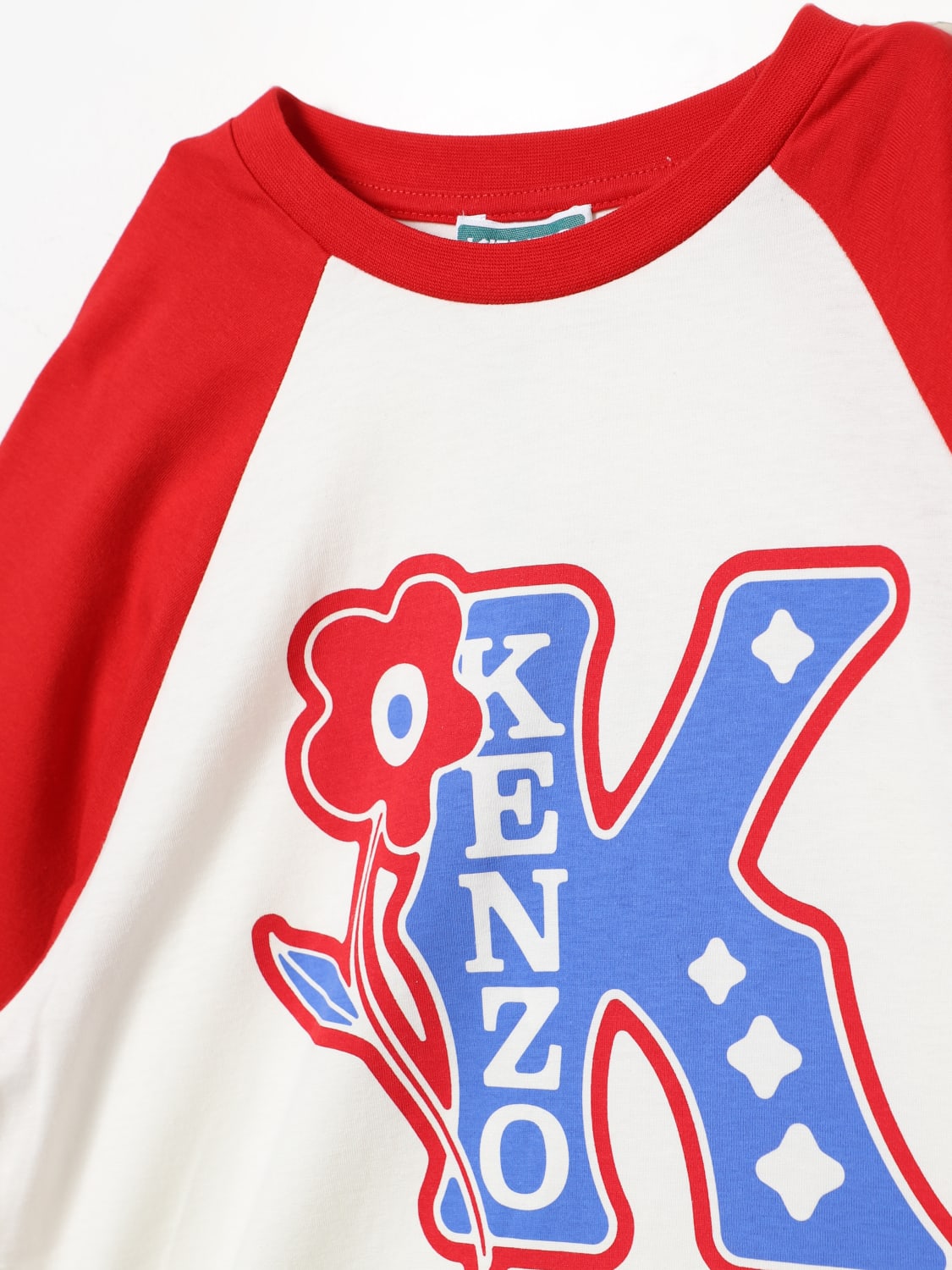 KENZO KIDS T-SHIRT: T-shirt kids Kenzo Kids, White - Img 3