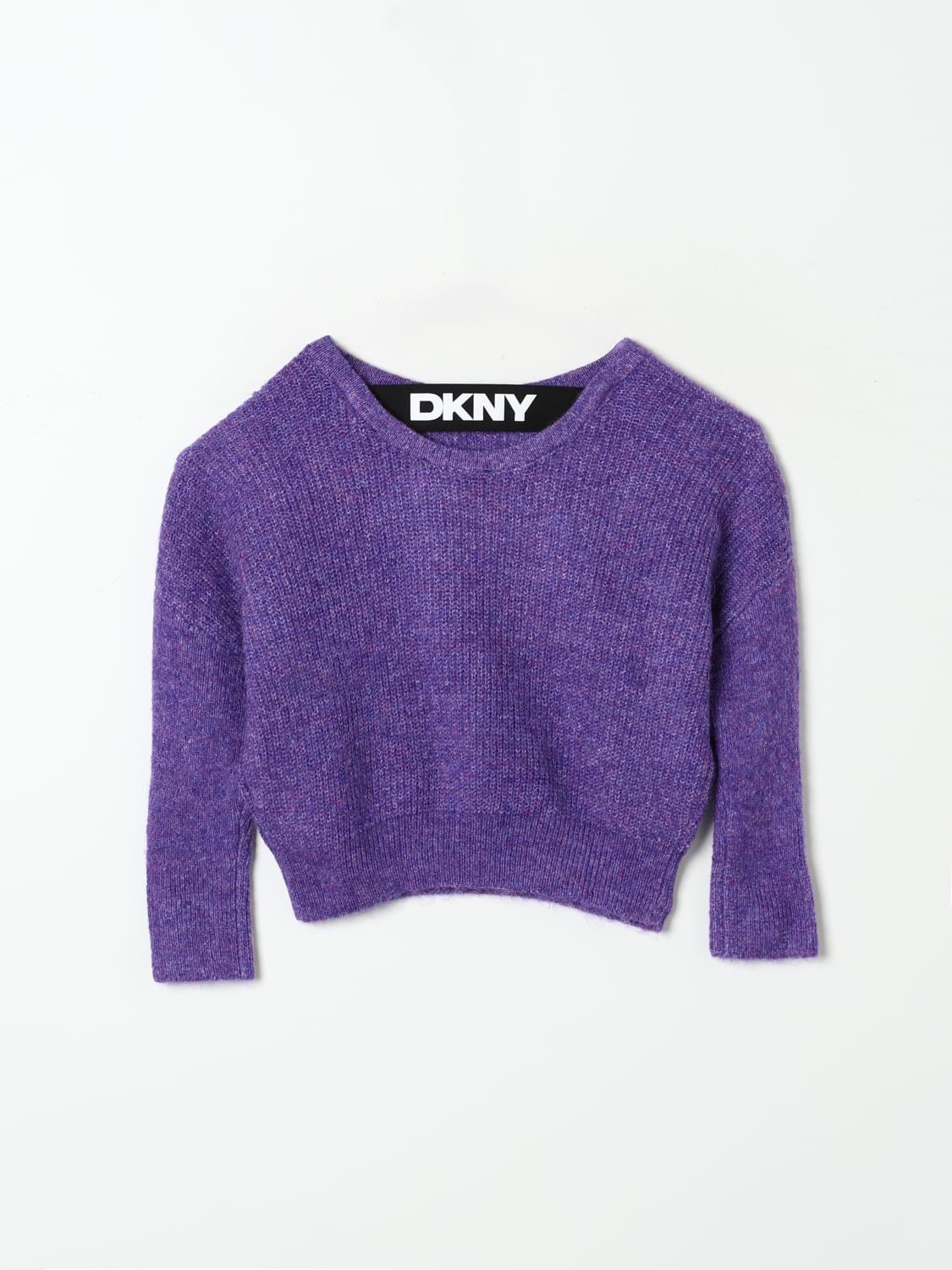 DKNY СВИТЕР: Свитер Детское Dkny, Фиолетовый - Img 2