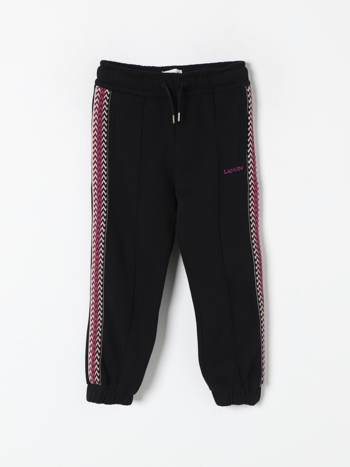 LANVIN PANTS: Pants kids Lanvin, Black - Img 1