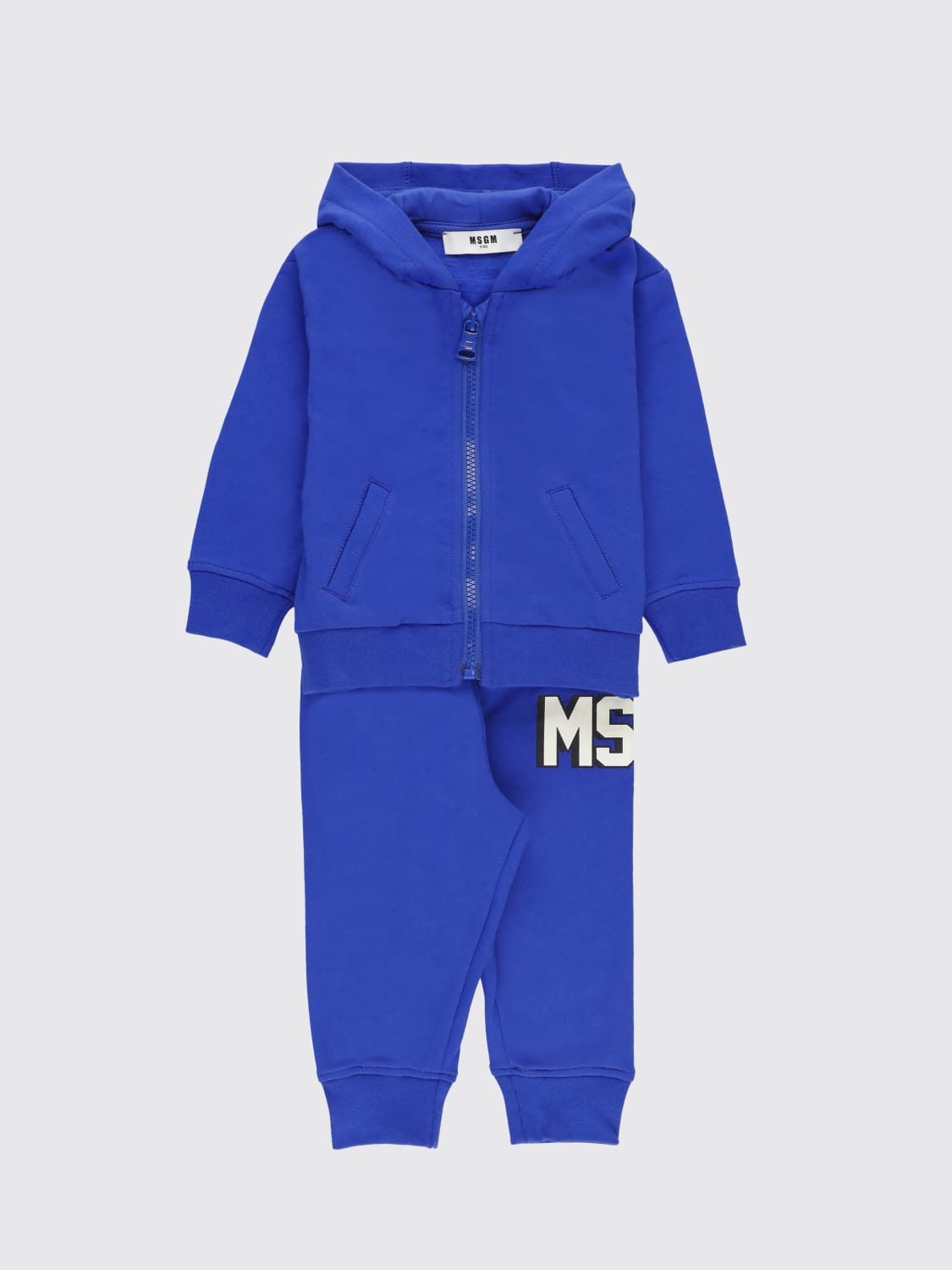 MSGM KIDS JUMPSUIT: MSGM boys' set, Blue - Img 1