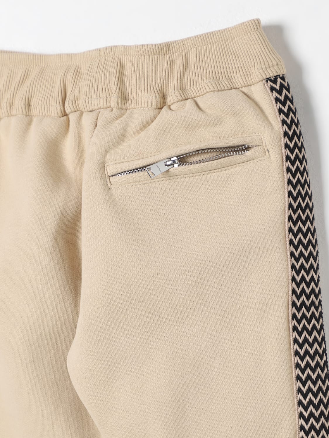 キッズ用ボトムス JUNIOR LANVIN Pants N30125 258 Beige Lanvin Kids Boys Beige Track Pants