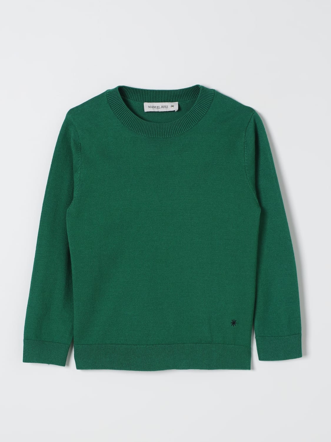 MANUEL RITZ SWEATER: Sweater kids Manuel Ritz, Green - Img 1