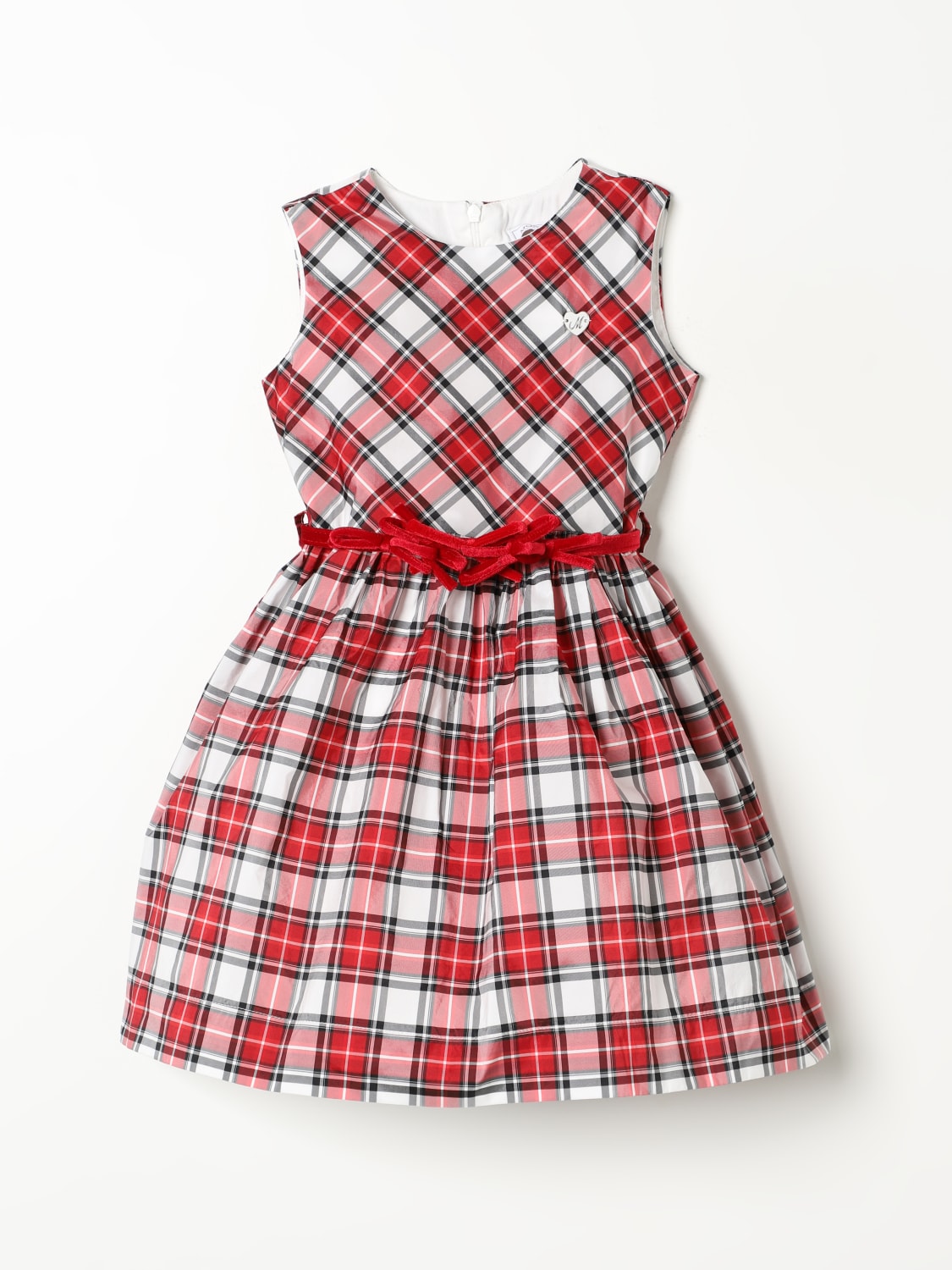 MONNALISA DRESS: Dress kids Monnalisa, Red - Img 1