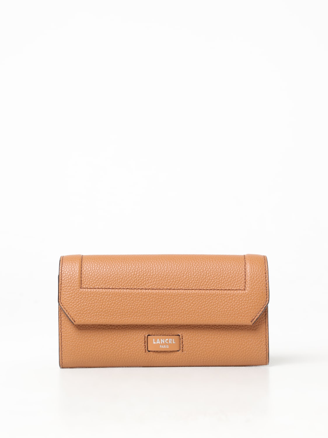 LANCEL WALLET: Wallet woman Lancel, Brown - Img 1