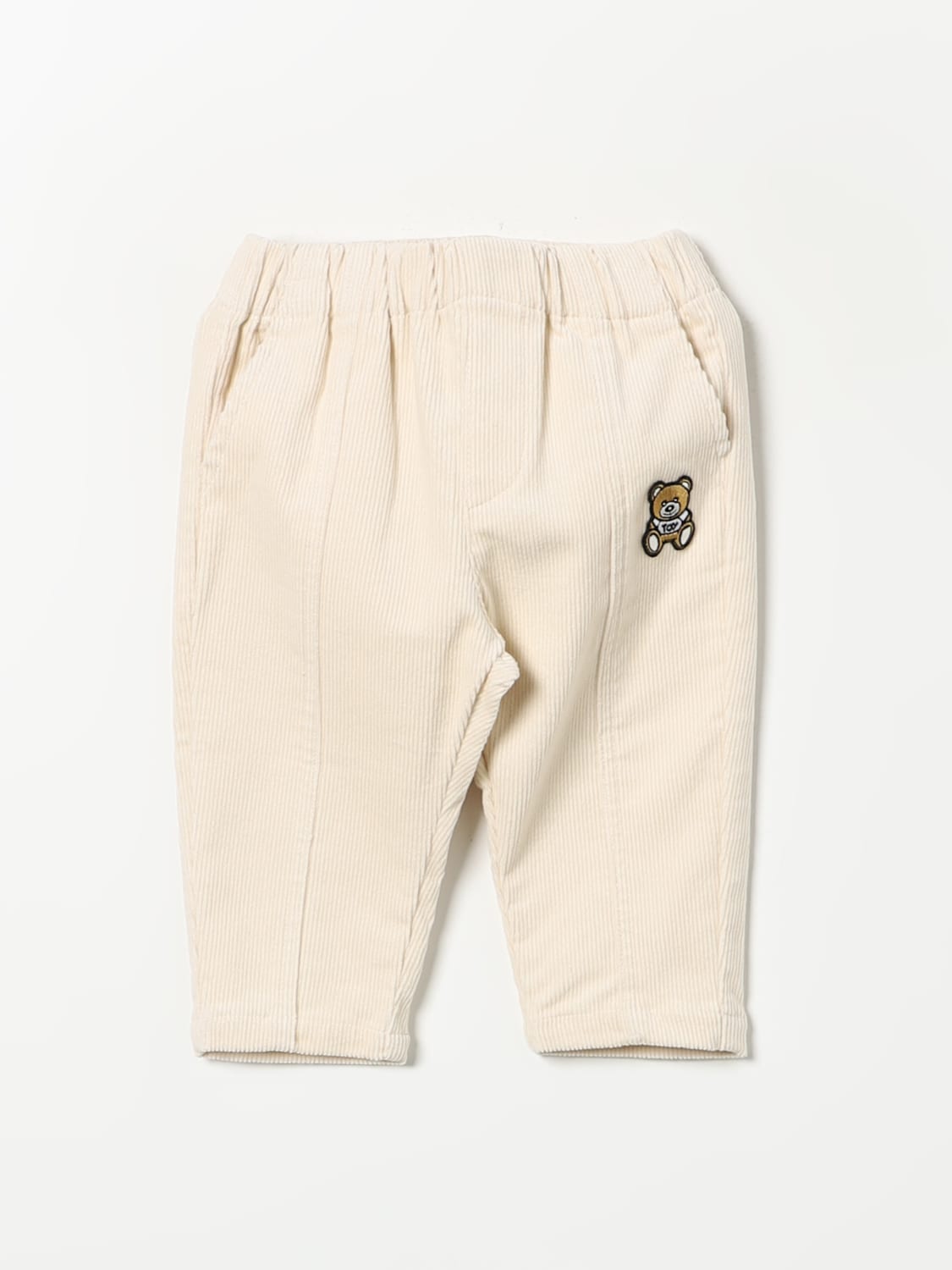 MOSCHINO PANTS: Pants kids Moschino, Beige - Img 1