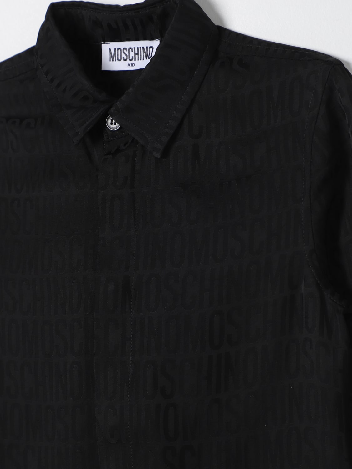 MOSCHINO SHIRT: Shirt kids Moschino, Black - Img 3