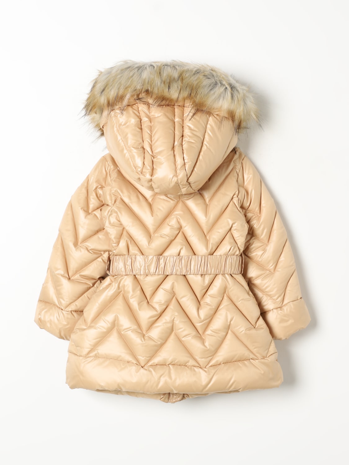 LIU JO JACKET: Liu Jo girls' down jacket, Beige - Img 2