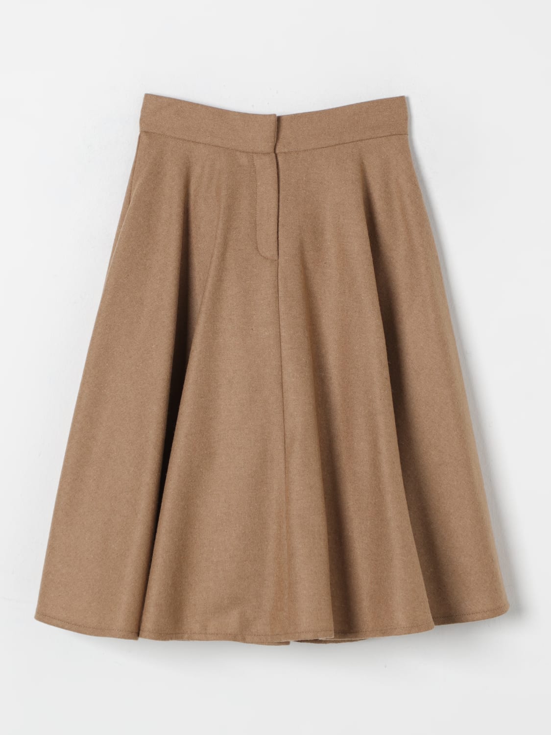 ELISABETTA FRANCHI LA MIA BAMBINA JUPE: Jupe enfant Elisabetta Franchi La Mia Bambina, Beige - Img 1