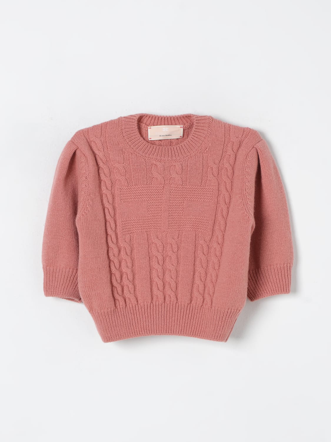 ELISABETTA FRANCHI LA MIA BAMBINA MAGLIA: Pullover Elisabetta Franchi La Mia Bambina in maglia , Rosa - Img 1