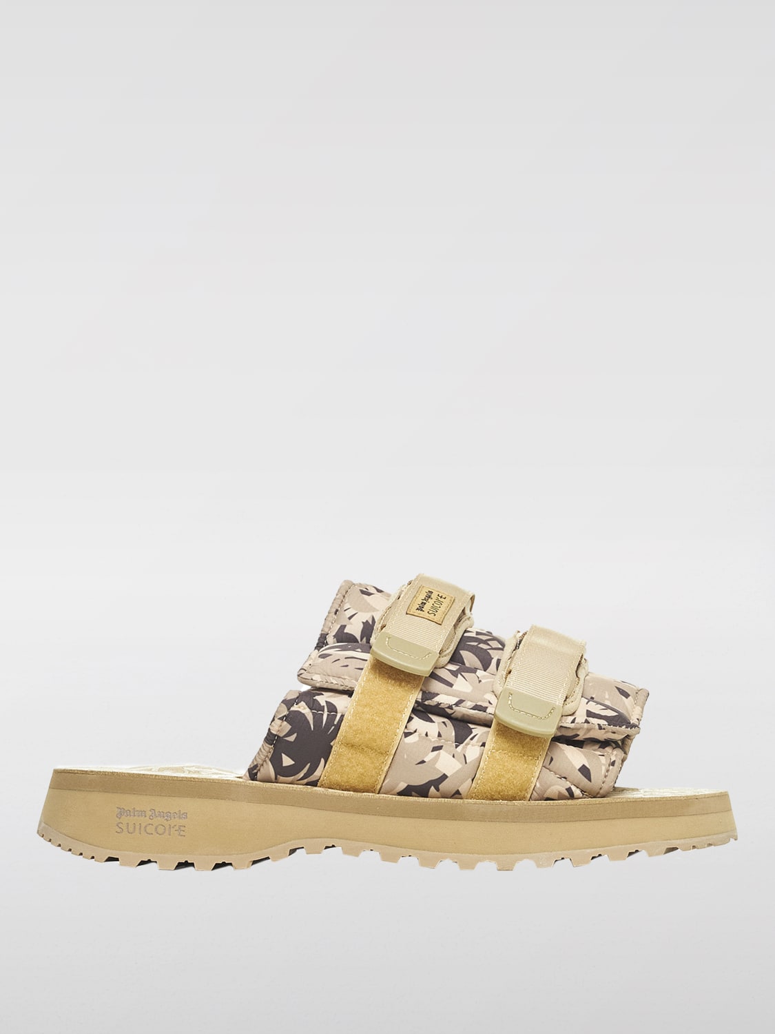 PALM ANGELS SANDALS: Sandals men Palm Angels, Beige - Img 1