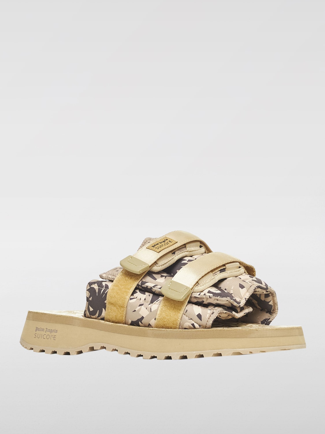 PALM ANGELS SANDALS: Sandals men Palm Angels, Beige - Img 2