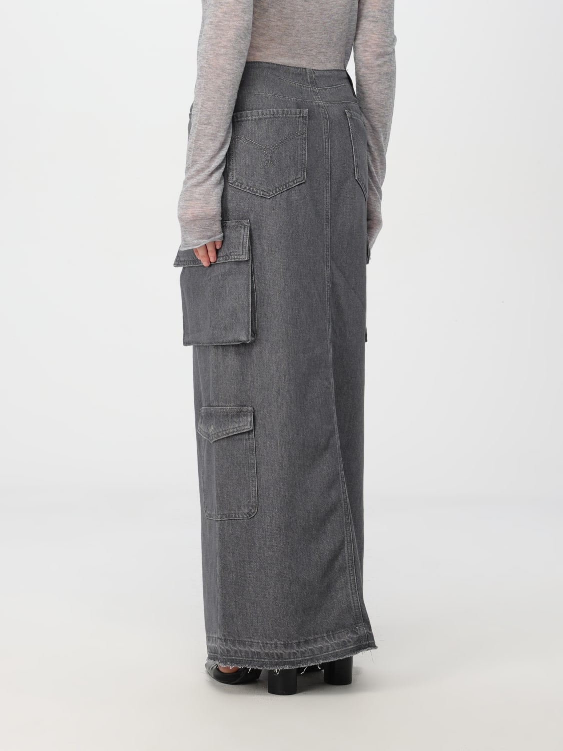 PATRIZIA PEPE JUPE: Jupe femme Patrizia Pepe, Denim - Img 2