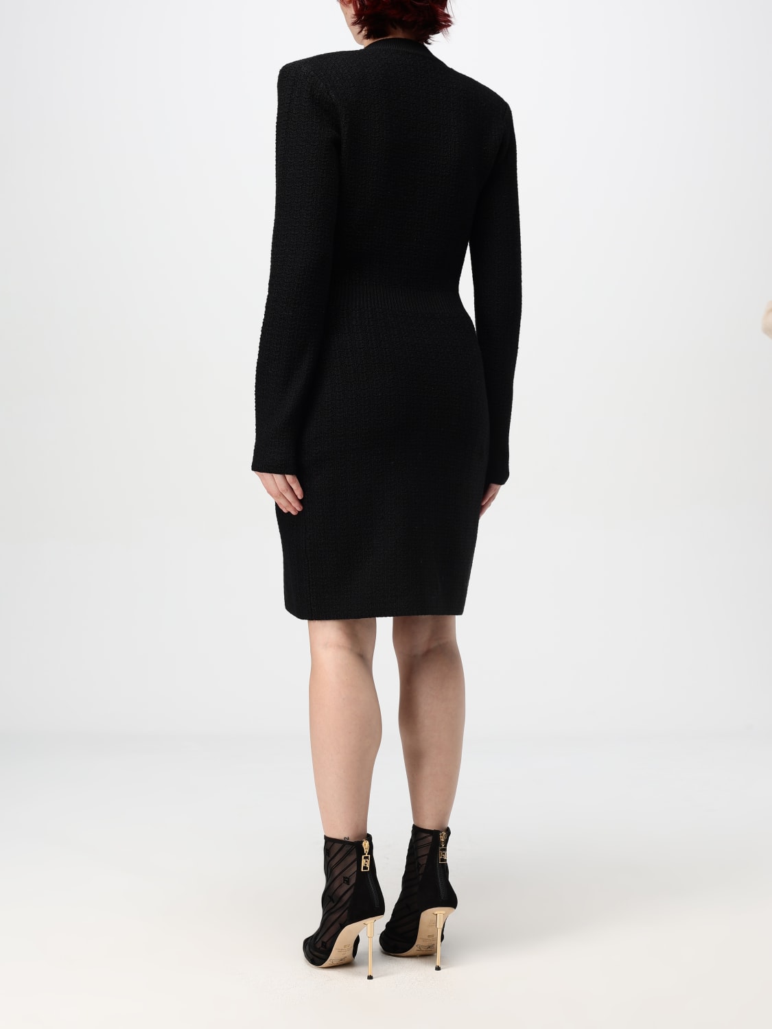 ELISABETTA FRANCHI DRESS: Dress woman Elisabetta Franchi, Black - Img 2