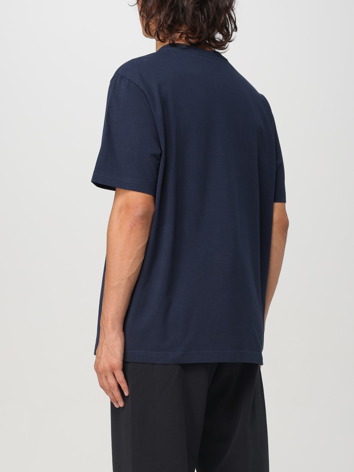 MAISON KITSUNÉ T-SHIRT: T-shirt herren Maison KitsunÉ, Navy - Img 2