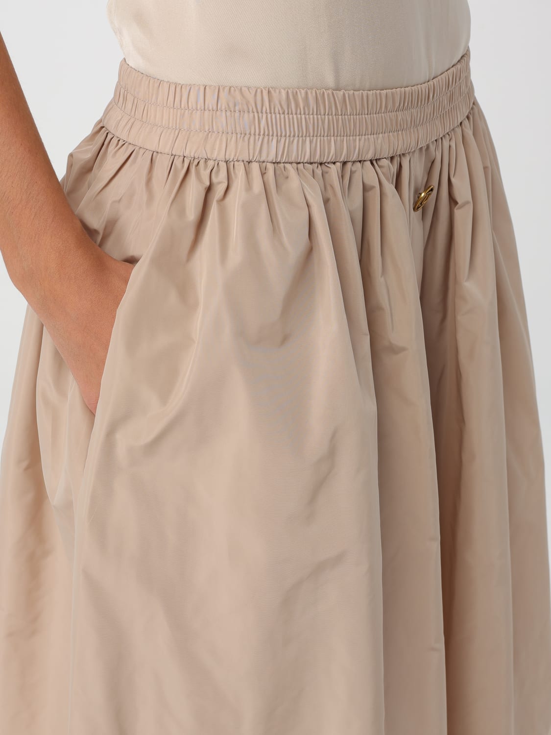 TWINSET SKIRT: Skirt woman Twinset, Beige - Img 3