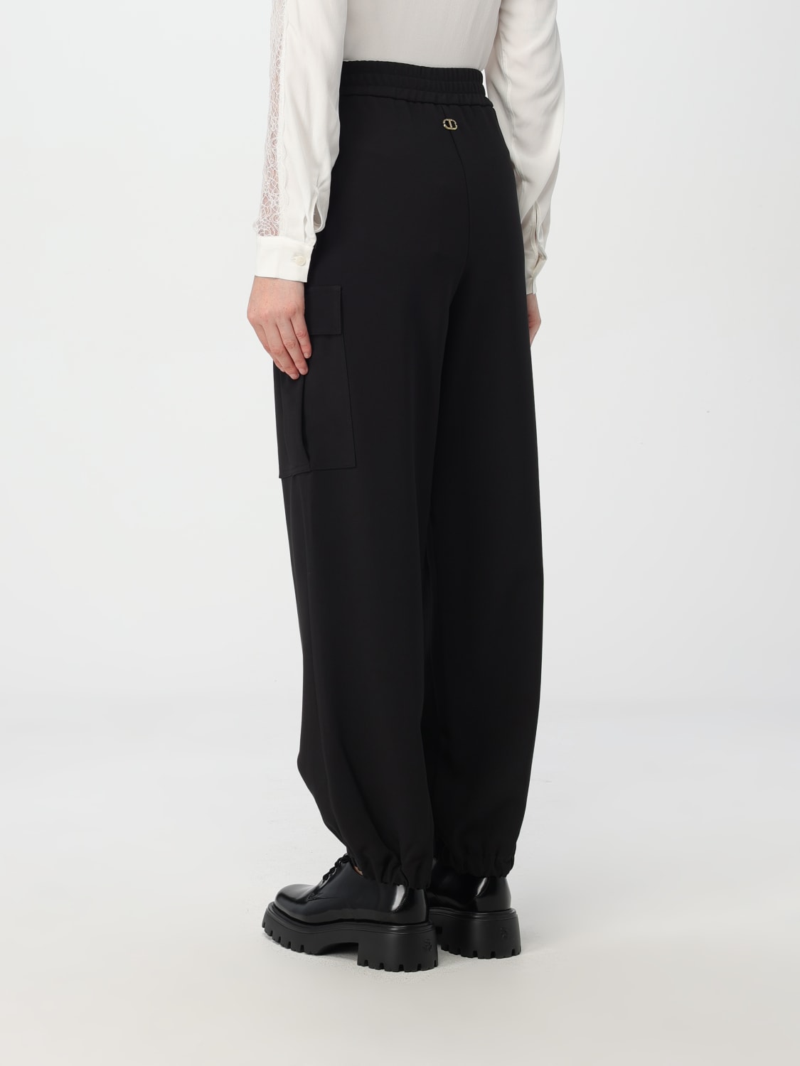 TWINSET PANTS: Pants woman Twinset, Black - Img 2