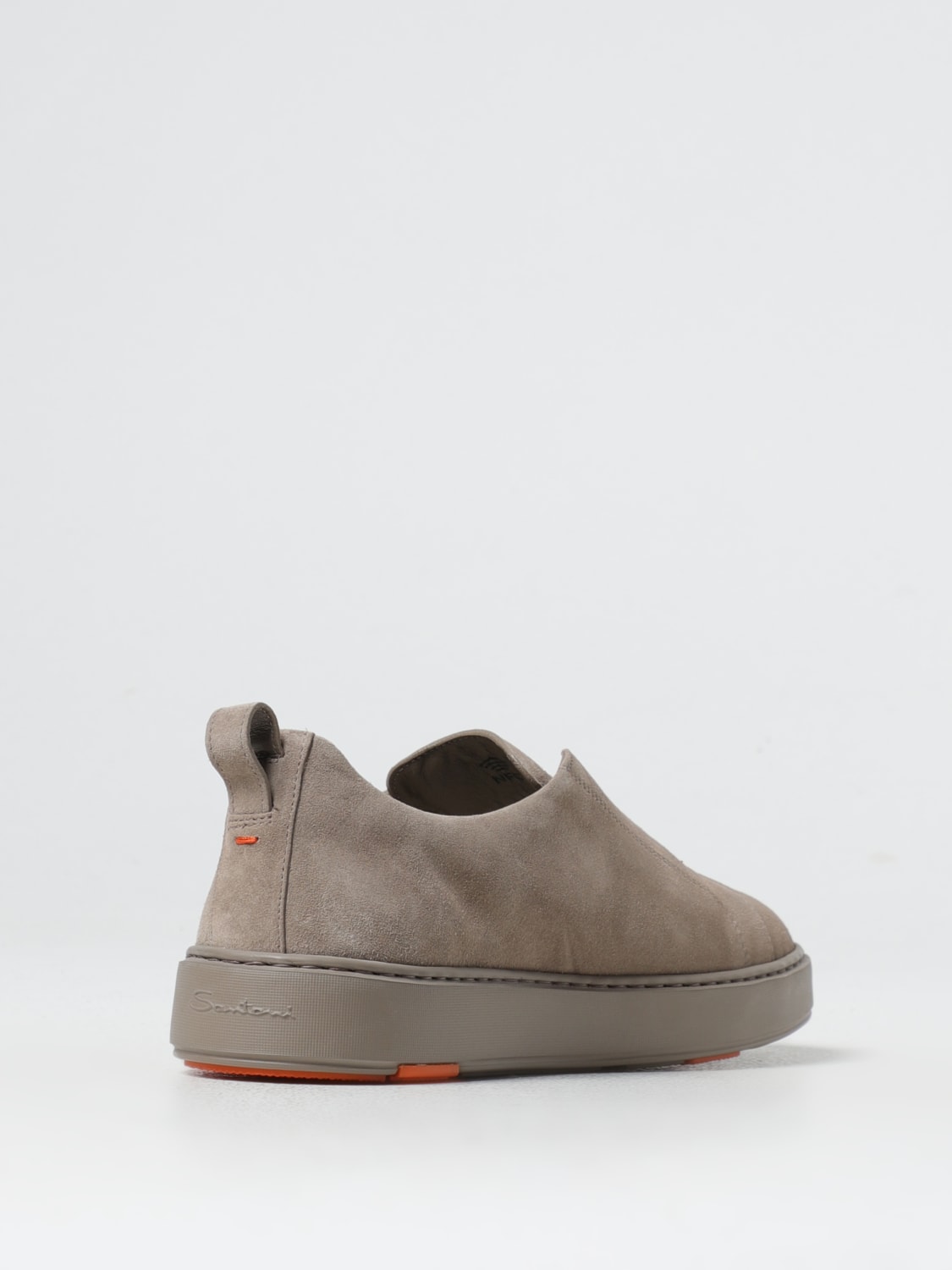 SANTONI SNEAKERS: Shoes men Santoni, Beige - Img 3