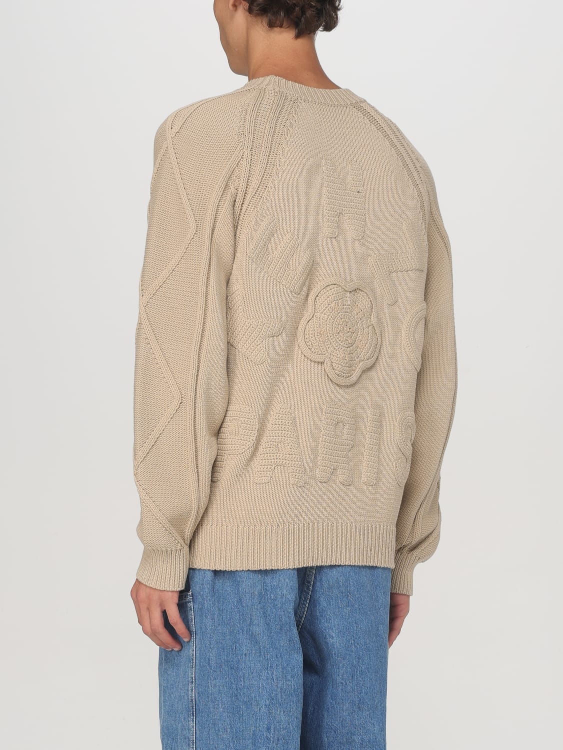 KENZO JERSEY: Jersey hombre Kenzo, Crema - Img 2