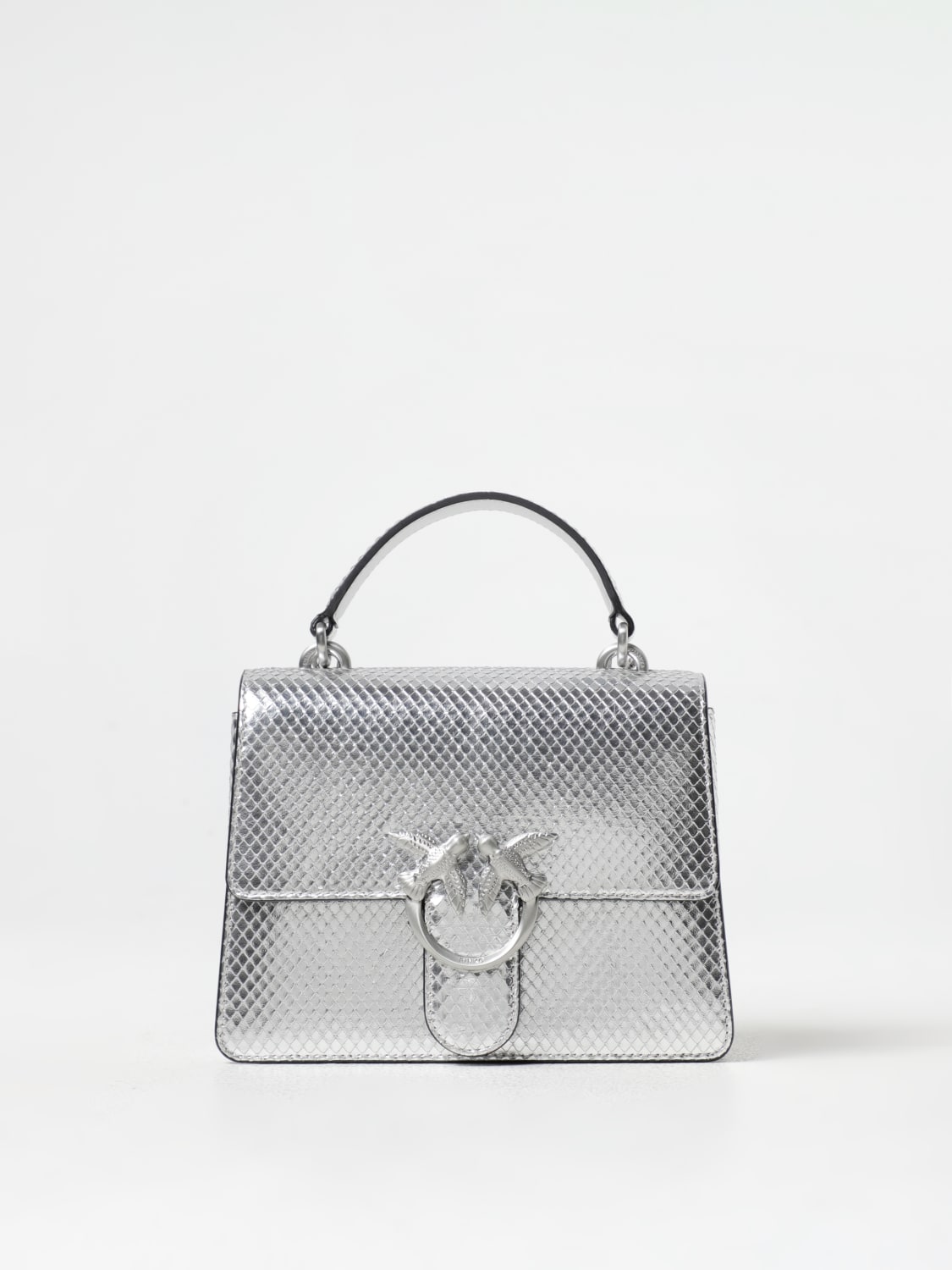 PINKO MINI-TASCHE: Schultertasche damen Pinko, Silber - Img 1