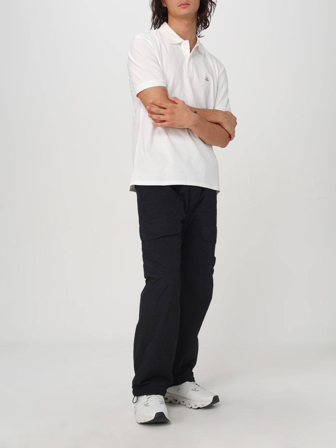 C.P. COMPANY POLO SHIRT: Polo shirt men C.P. Company, White - Img 2