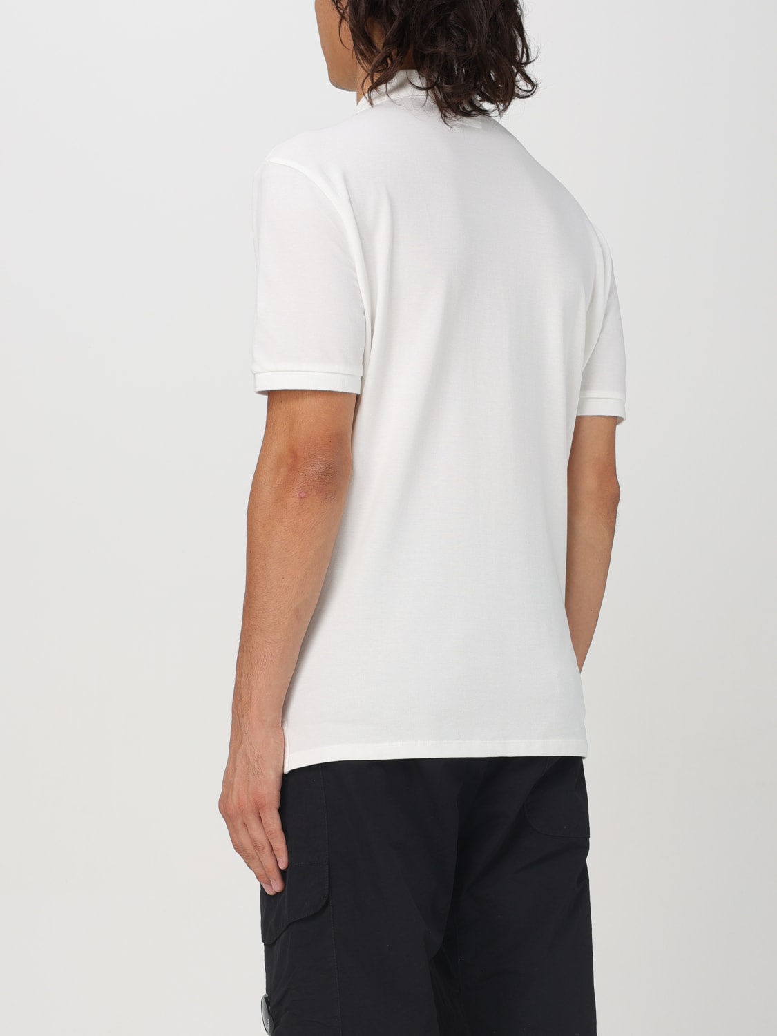 C.P. COMPANY POLO SHIRT: Polo shirt men C.P. Company, White - Img 3