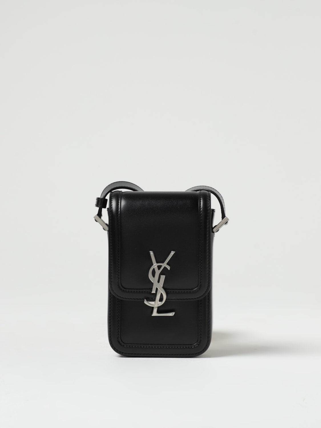 SAINT LAURENT BORSA A TRACOLLA: 手袋 男士 Saint Laurent, 黑色 - Img 1